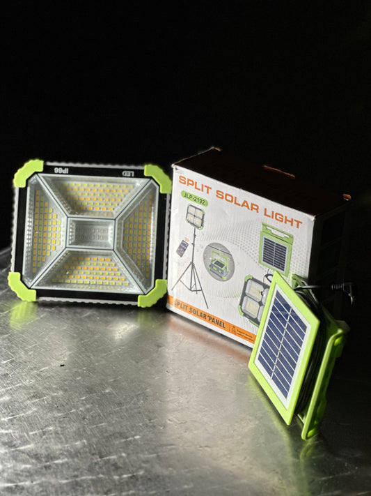 💡 مصباح شمسي قوي Split Solar Light JLP-2192 مع لوحة شمسية منفصلة